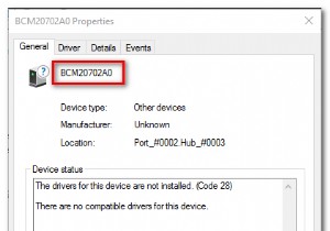 Cách sửa lỗi trình điều khiển BCM20702A0 trên Windows 7/8/10?