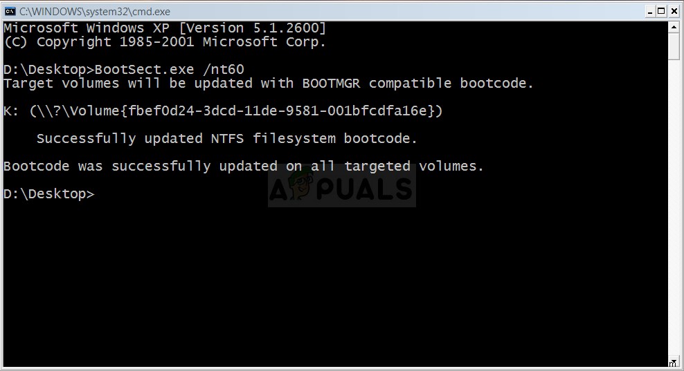 Cách khắc phục quyền truy cập ‘bootrec / fixboot’ bị từ chối trên Windows 7,8 và 10 