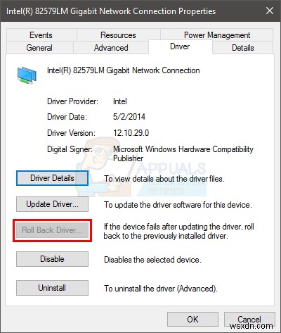 Khắc phục:Cổng Ethernet không hoạt động trên Windows 7/8/10 