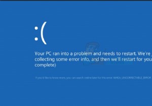 Cách khắc phục WHEA_UNCORRECTABLE_ERROR trên Windows 7, 8 và 10 