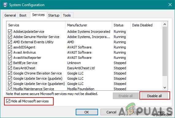 Khắc phục:Mã lỗi dừng 0x00000024 BSOD trên Windows 