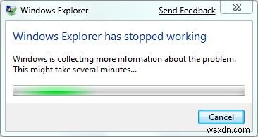 Khắc phục:WOW.DLL đã ngừng hoạt động trên Windows 7 