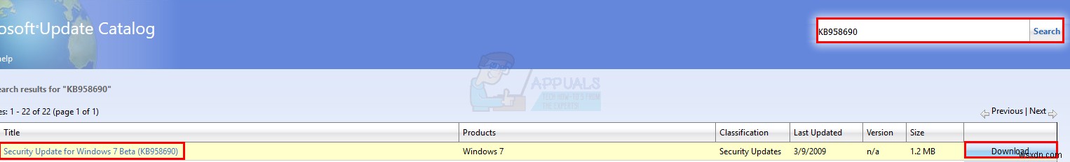 Khắc phục:Lỗi cài đặt Windows 7 SP1 không thành công 0x800f0826 