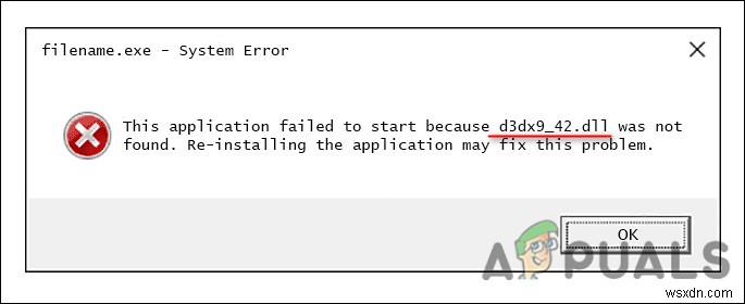 Làm thế nào để khắc phục lỗi “d3dx9_42.dll bị thiếu” trên Windows? 