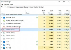 Runtimebroker.exe là gì và nó làm gì? 