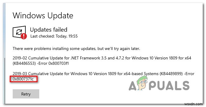 Khắc phục sự cố Lỗi cập nhật Windows 0X8007371C trong Windows 10 