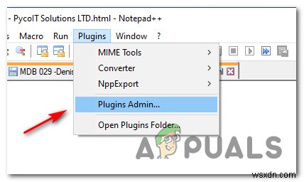 Không cài đặt được plugin Notepad ++ trên Windows 10 