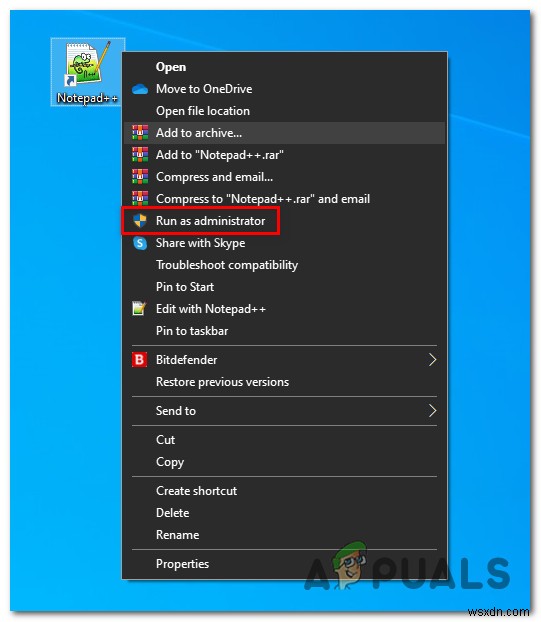 Không cài đặt được plugin Notepad ++ trên Windows 10 