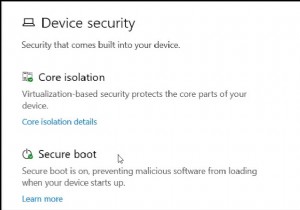 Làm cách nào để ẩn Vùng bảo mật thiết bị trong Windows 10? 