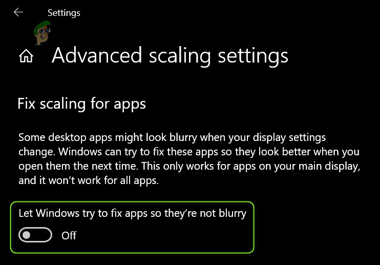 Khắc phục:Độ phân giải màn hình thứ 2 của Windows 10 được phóng to 