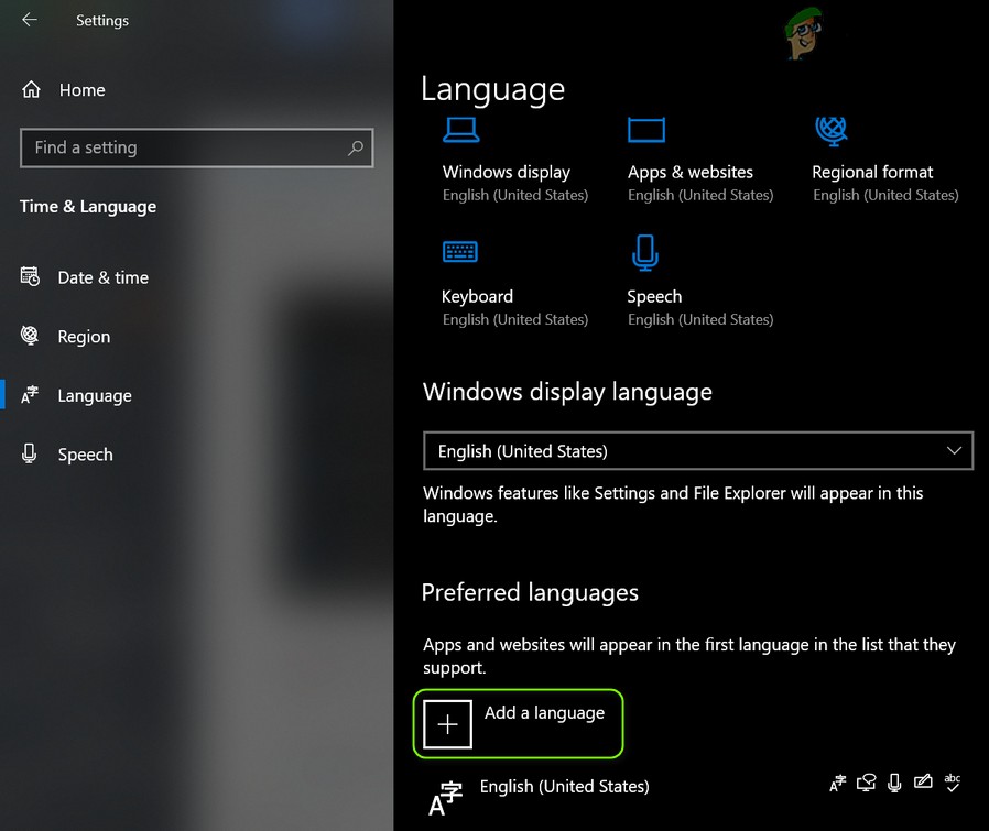 Không thể xóa ngôn ngữ khỏi Windows 10 (Khắc phục) 