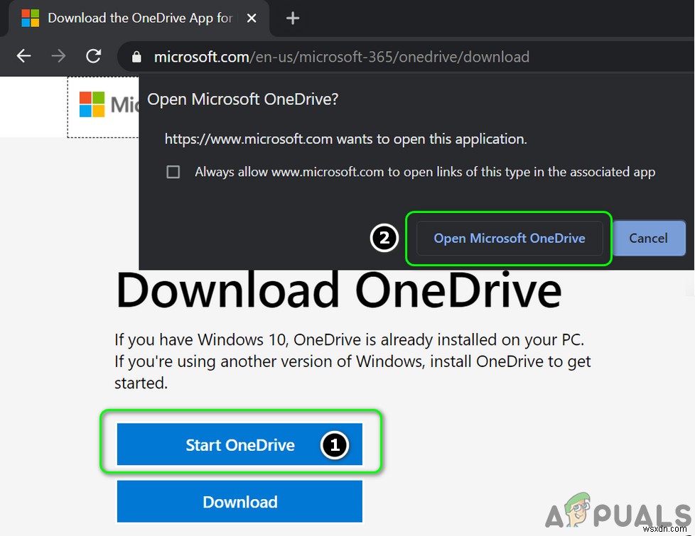 Khắc phục:Thiếu biểu tượng OneDrive khỏi thanh tác vụ trong Windows 10 