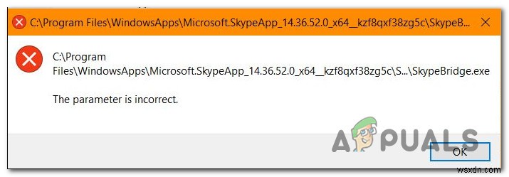 Cách sửa lỗi SkypeBridge.exe trên Windows 10 