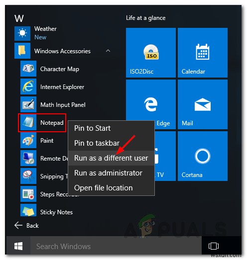 Cách chạy ứng dụng với tư cách người dùng khác trong Windows 10 