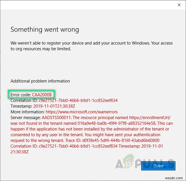 Cách khắc phục Không thể đăng nhập Mã lỗi Microsoft Teams CAA2000B trên Windows 10? 