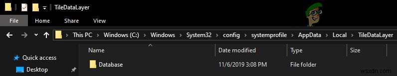 Khắc phục:Lỗi ID sự kiện 455 ESENT trong Windows 10 1903 