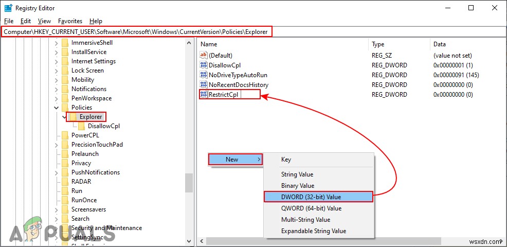 Làm cách nào để ẩn / hiện các mục trong bảng điều khiển cụ thể trong Windows 10? 