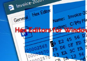 Các trình soạn thảo HEX dễ sử dụng cho Windows 10