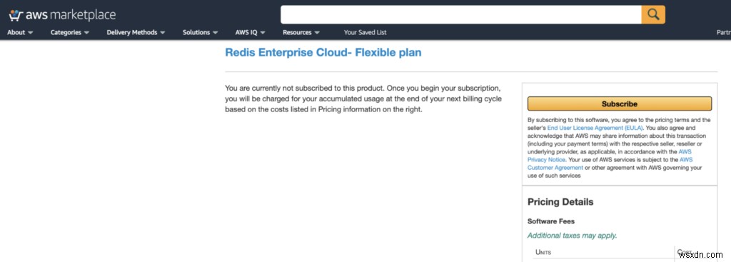 Gói mới mang đến sự đơn giản và linh hoạt hơn cho Redis Enterprise Cloud trong AWS 