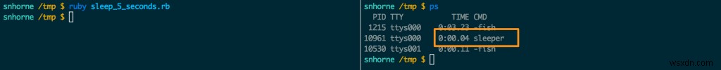 Cách thay đổi tên tiến trình của tập lệnh Ruby của bạn như được hiển thị bằng `top` và` ps` 