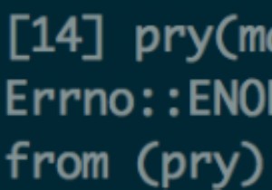 Các ngoại lệ tùy chỉnh trong Ruby 