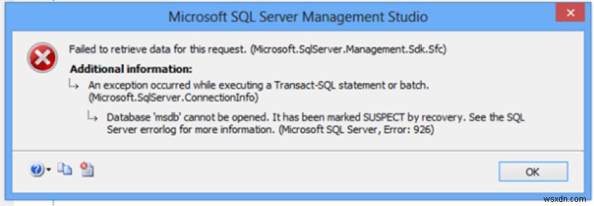 Microsoft SQL Server bị hỏng và khôi phục nâng cao 