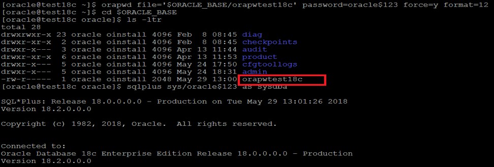 Các tính năng mới trong Cơ sở dữ liệu Oracle 18c 