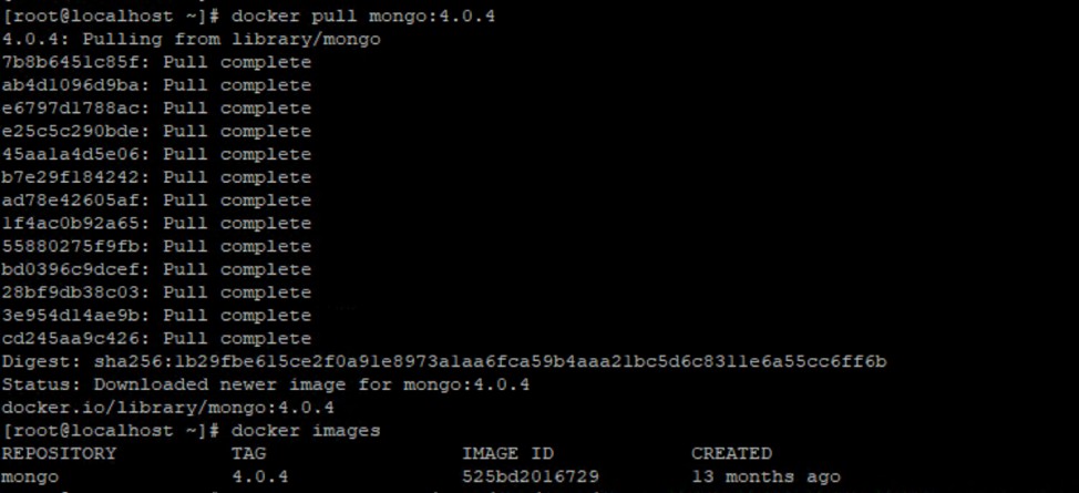 Triển khai MongoDB dưới dạng vùng chứa Docker 