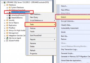 Cơ sở dữ liệu Stretch — Tìm hiểu