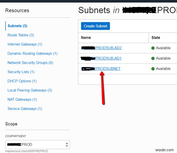 Tạo quyền truy cập SFTP giữa các máy chủ trong các Mạng đám mây ảo khác nhau 