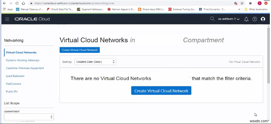 Tạo Cơ sở dữ liệu Oracle (DBaaS) trên đám mây 