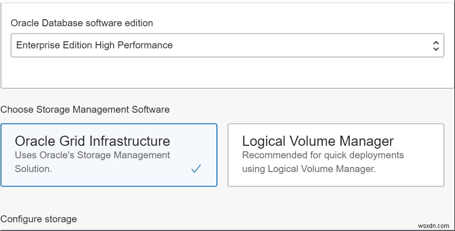 Tạo Cơ sở dữ liệu Oracle (DBaaS) trên đám mây 