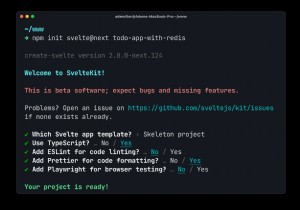 Ứng dụng SvelteKit TODO với Redis 