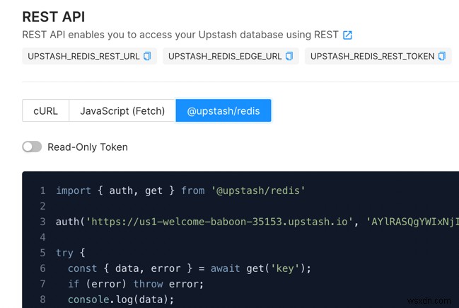 Global Cache cho Netlify Graph với Upstash Redis 