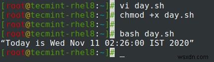 Cách tạo tập lệnh Shell đơn giản trong Linux 