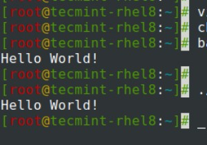 Cách tạo tập lệnh Shell đơn giản trong Linux 