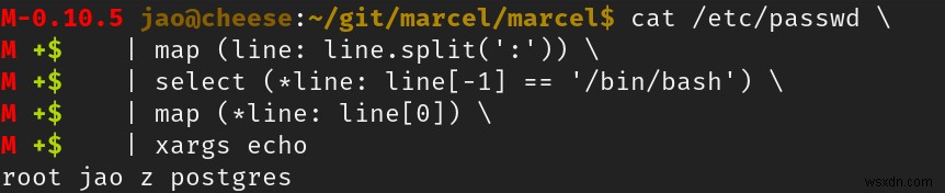 Marcel - Lớp vỏ hiện đại hơn dành cho Linux 
