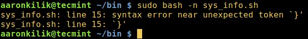 Làm thế nào để theo dõi việc thực thi các lệnh trong Shell Script với Shell Tracing 