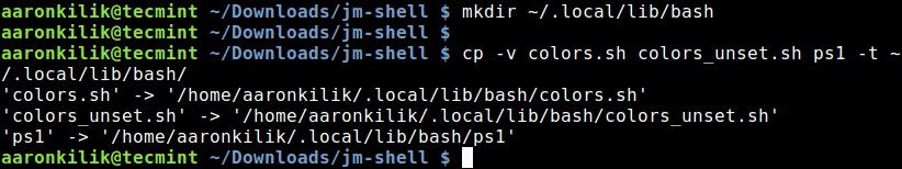 jm-shell - Một Bash Shell tùy chỉnh và có nhiều thông tin 