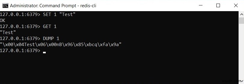 Redis DUMP - Cách lấy giá trị tuần tự của khóa trong redis 