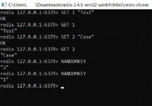 Redis RANDOMKEY - Cách lấy khóa ngẫu nhiên được lưu trữ trong redis 