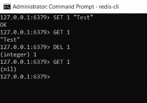 Redis DEL - Cách xóa khóa khỏi kho dữ liệu redis 