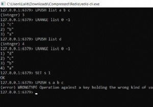 Cách chèn phần tử vào đầu giá trị danh sách - Redis LPUSH | LPUSHX 