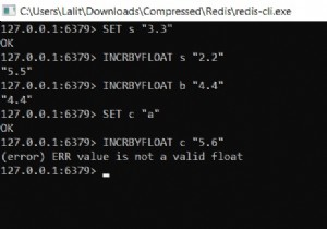 Redis INCRBYFLOAT - Cách tăng giá trị dấu phẩy động trong redis 