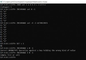 Redis ZREVRANGE - Cách lấy các phần tử của tập hợp được sắp xếp theo Phạm vi xếp hạng mô tả 