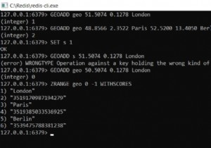 Redis GEOADD - Cách tạo và thêm các phần tử trong giá trị không gian địa lý 