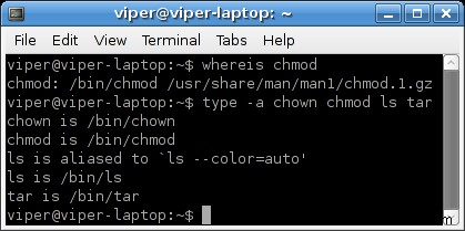 Tìm hiểu vị trí của tệp nhị phân thực thi Unix / Linux 