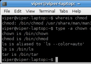 Tìm hiểu vị trí của tệp nhị phân thực thi Unix / Linux 