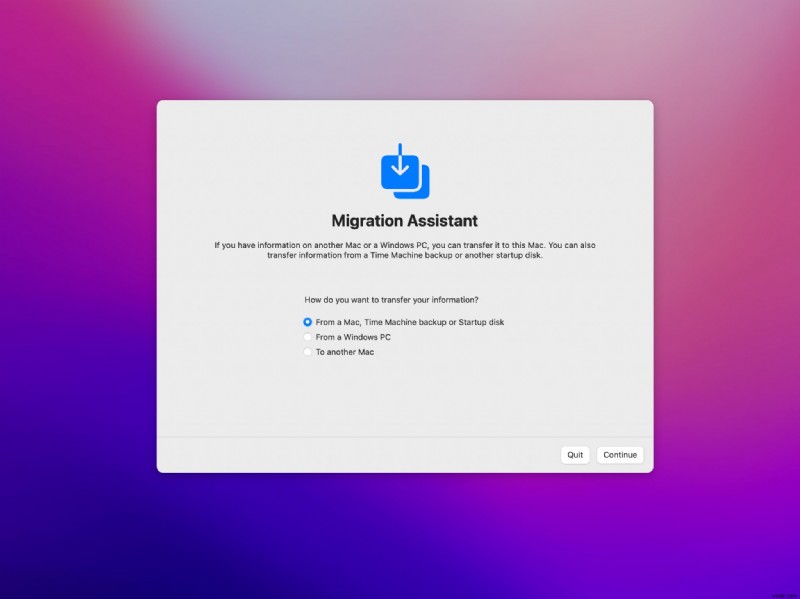 Cách khôi phục máy Mac từ cỗ máy thời gian 