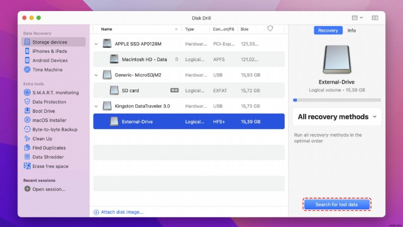 Vô tình xóa ổ cứng trong Disk Utility? Nó có thể phục hồi 